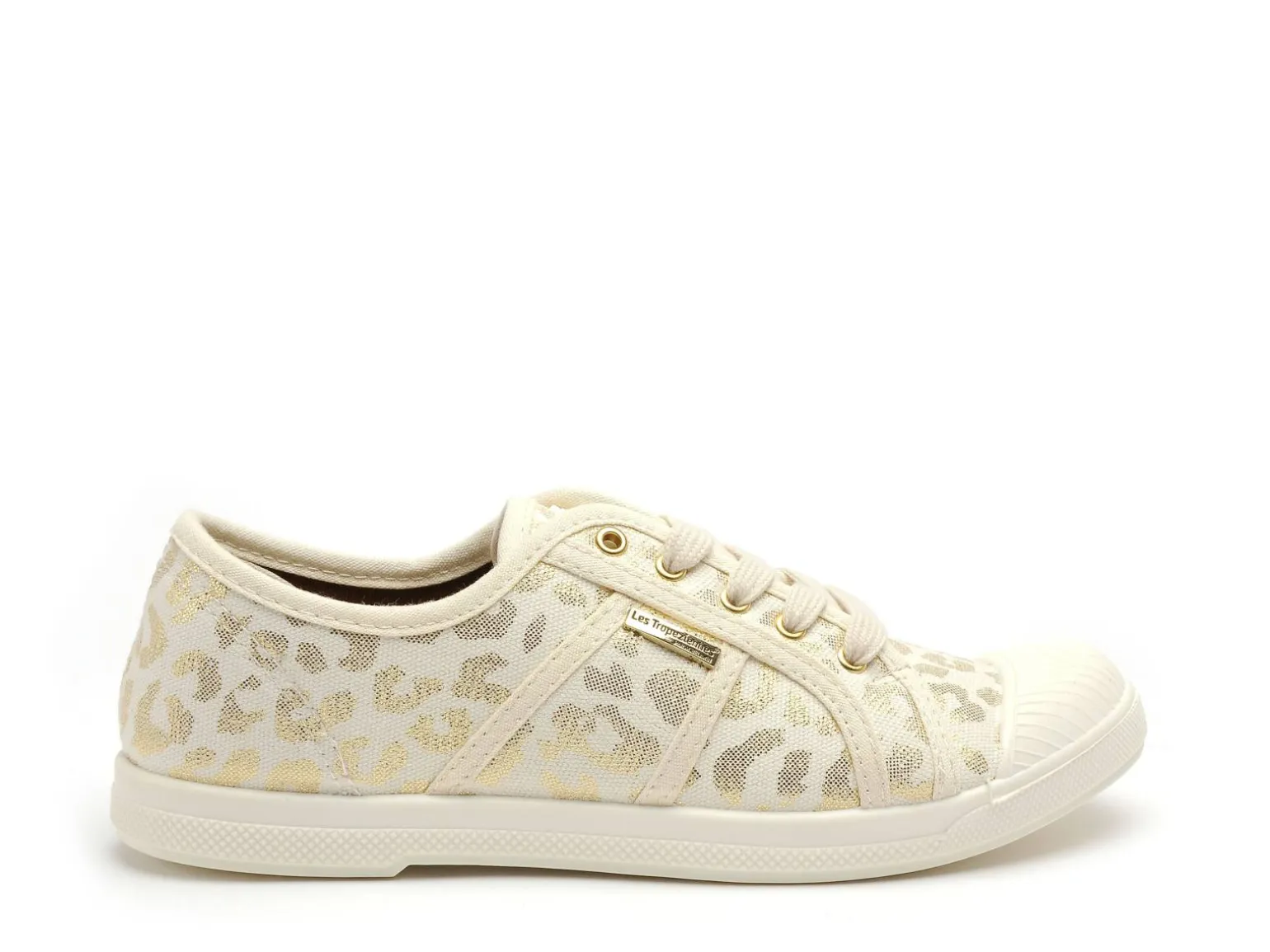 Les Tropeziennes COSMIC CLORU CLORIN Or Baskets Basses Femme