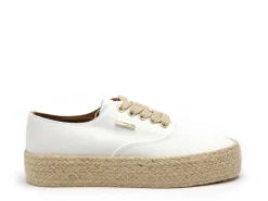 Les Tropeziennes COSMIC F Blanc Baskets Basses Femme