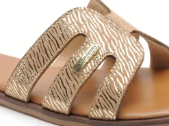 Les Tropeziennes HAMIGA F Beige Mules et Sabots Plats Femme