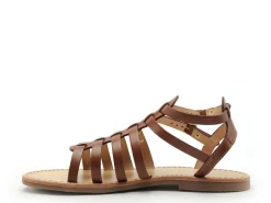 Les Tropeziennes HIKAELA F Marron Sandales Plates Femme