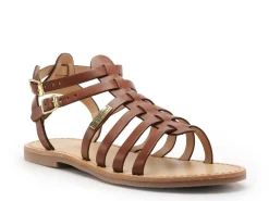Les Tropeziennes HIKAELA F Marron Sandales Plates Femme