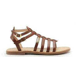 Les Tropeziennes HIKAELA F Marron Sandales Plates Femme