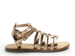 Les Tropeziennes HIKAELA F Or Sandales Plates Femme