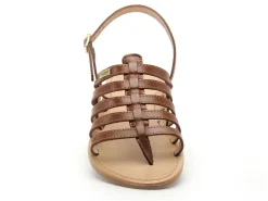 Les Tropeziennes HIKA F Marron Sandales Plates Femme