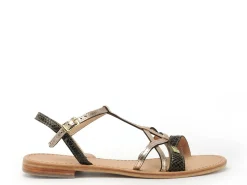 Les Tropeziennes HIRONELA F Kaki Sandales Plates Femme