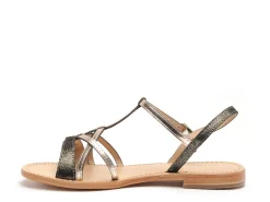 Les Tropeziennes HIRONELA F Noir Sandales Plates Femme