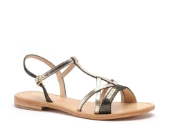 Les Tropeziennes HIRONELA F Noir Sandales Plates Femme