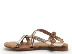 Les Tropeziennes HOMONGO F Or Sandales Plates Femme