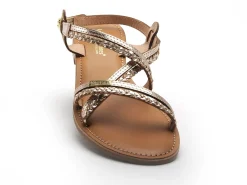 Les Tropeziennes HOMONGO F Or Sandales Plates Femme