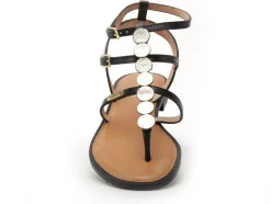 Les Tropeziennes HORELIA F Noir Sandales Plates Femme