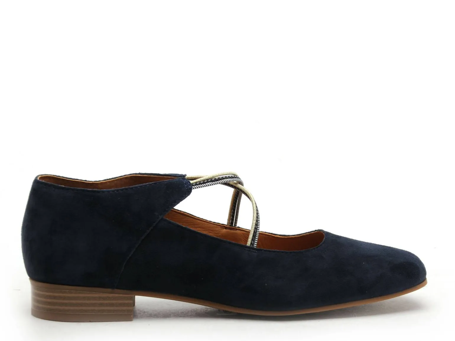 Mamzelle ANIMA Bleu Ballerines Femme