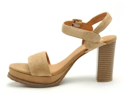 Mamzelle JAIN Beige Sandales à Talons Femme