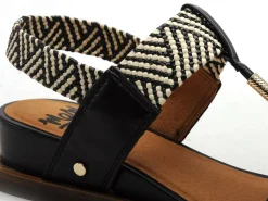 Mamzelle OBOLE Noir Sandales à Talons Femme