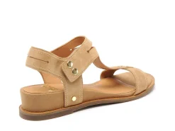 Mamzelle OISIN Beige Sandales Plates Femme