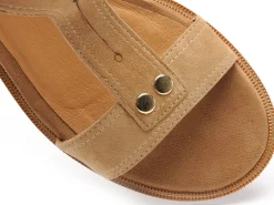 Mamzelle OISIN Beige Sandales Plates Femme