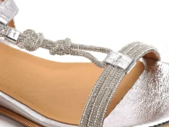 Mamzelle OKAPI Argent Sandales à Talons Femme