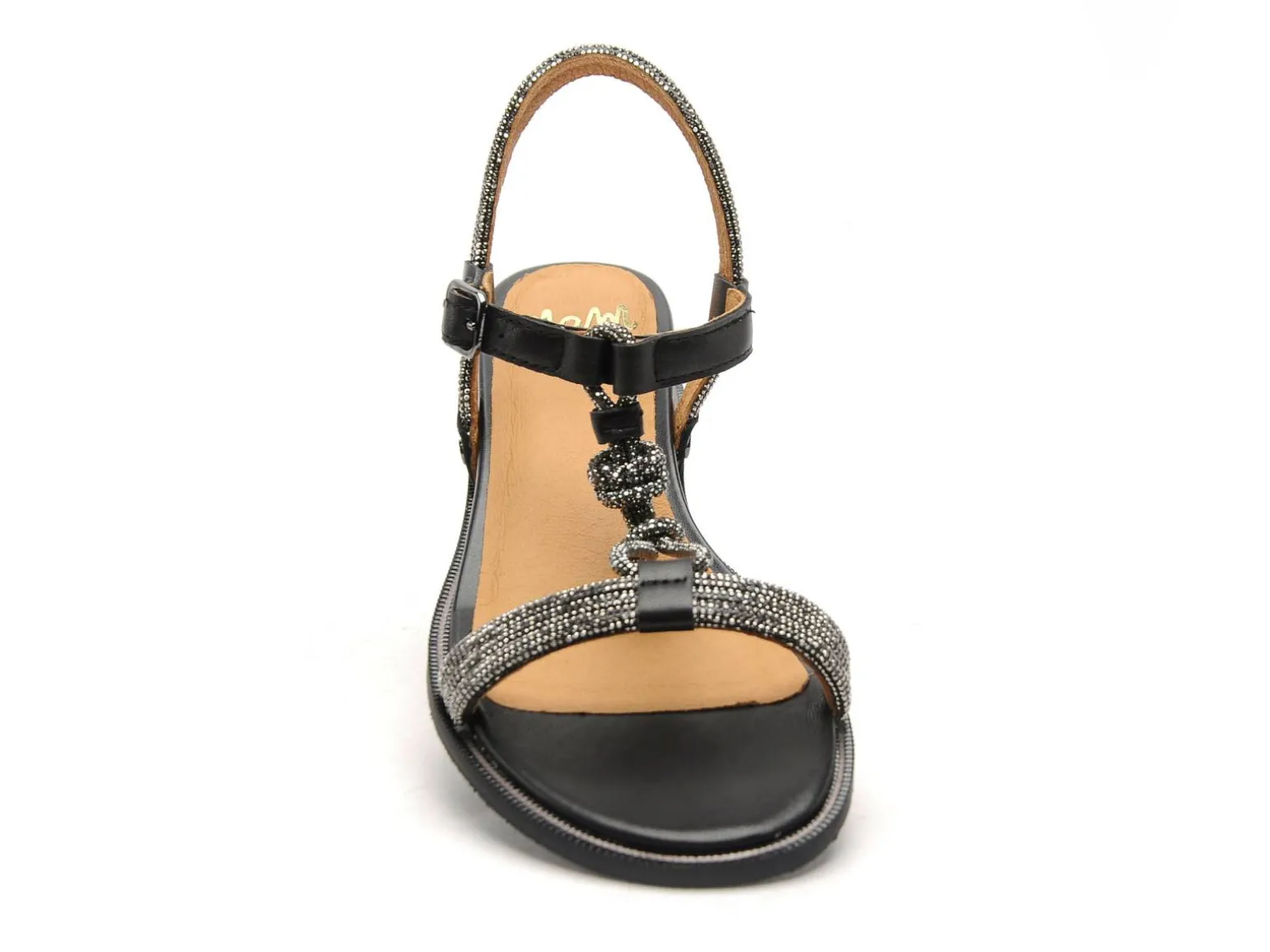 Mamzelle OKAPI Noir Sandales à Talons Femme