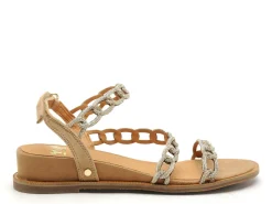 Mamzelle OMEGA Beige Sandales à Talons Femme