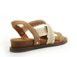 Mamzelle ORELI Beige Sandales à Talons Femme