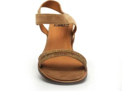Mamzelle OUVAL Beige Sandales Plates Femme