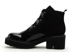 Mamzelle UZAN Noir Boots et Bottines à Talons Femme