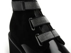 Mamzelle UZAN Noir Boots et Bottines à Talons Femme