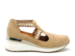 Mamzelle VISU Beige Baskets Basses Femme