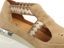 Mamzelle VISU Beige Baskets Basses Femme