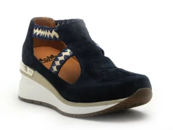Mamzelle VISU Bleu Basket Montante Femme