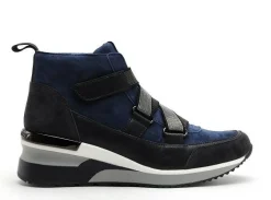 Mamzelle VULPIN Bleu Boots et Bottines à Talons Femme