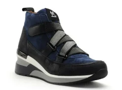 Mamzelle VULPIN Bleu Boots et Bottines à Talons Femme