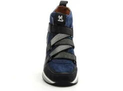 Mamzelle VULPIN Bleu Boots et Bottines à Talons Femme