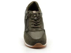 Marco Tozzi 23759 Kaki Baskets Basses Femme