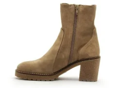 Maroli 7861 Beige Boots et Bottines à Talons Femme