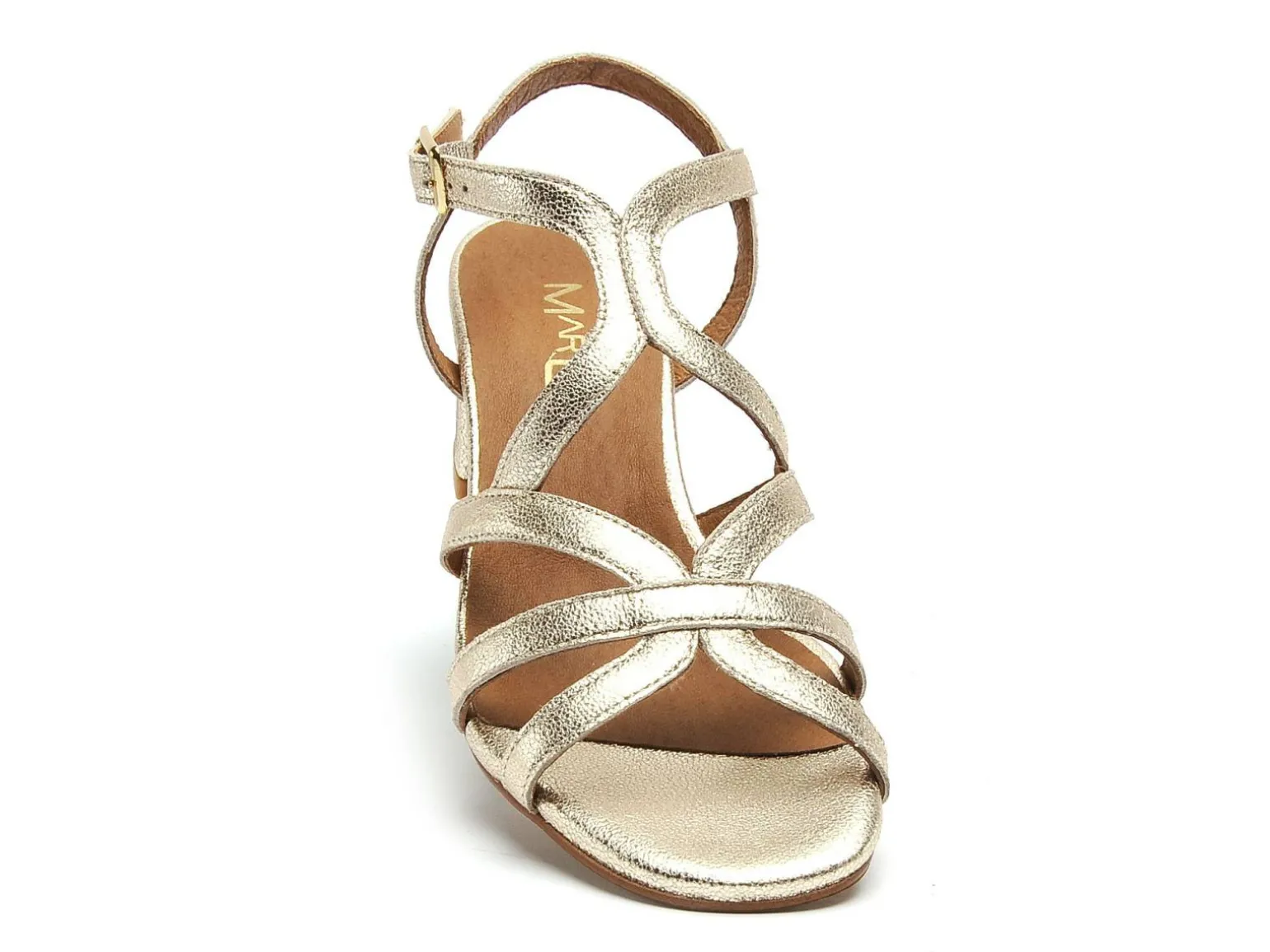 Maroli 8936 Or Sandales à Talons Femme