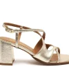 Maroli 8931 Or Sandales à Talons Femme