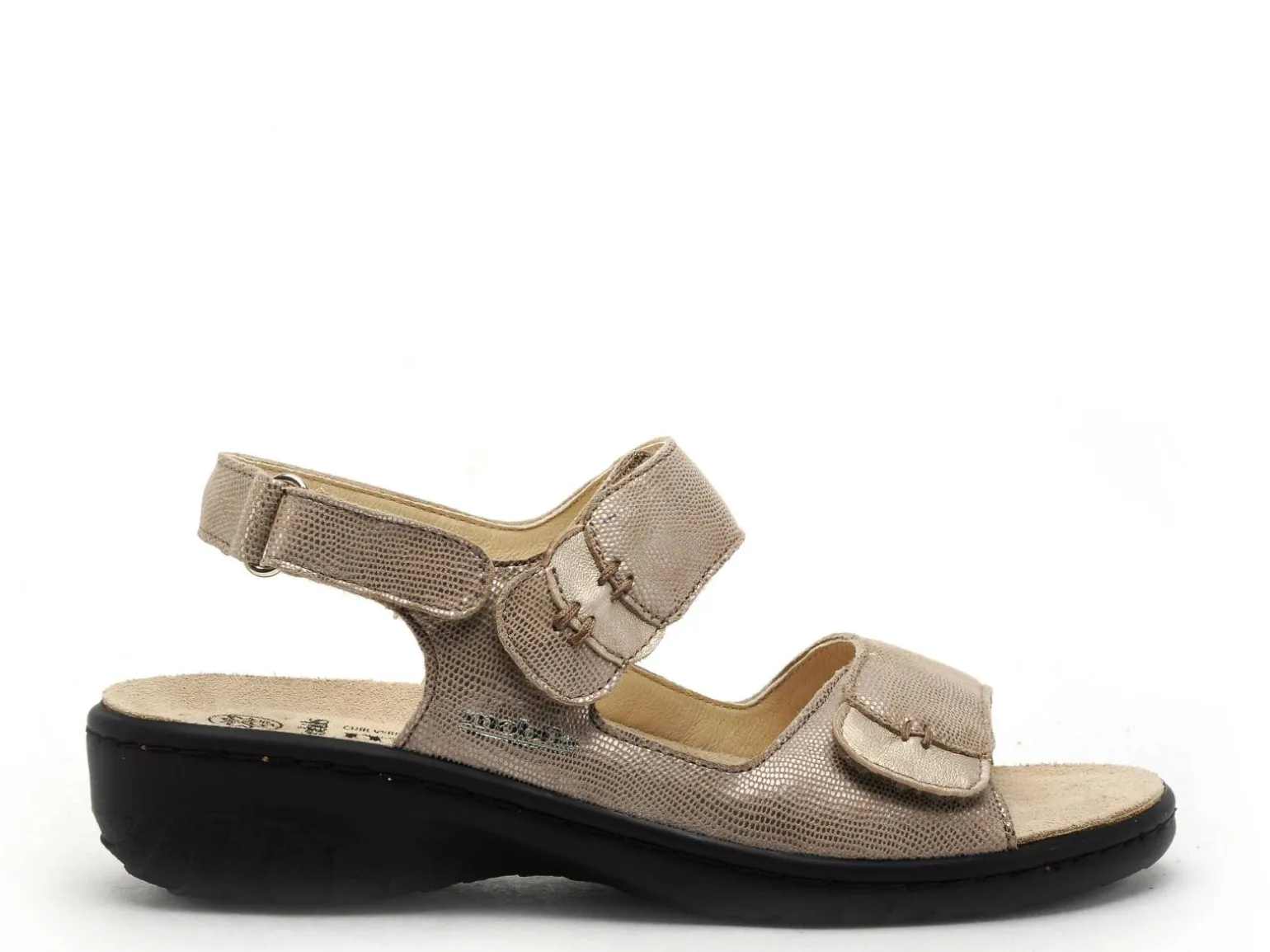 Mephisto 163GETHA Beige Sandales à Talons Femme