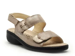 Mephisto 163GETHA Beige Sandales à Talons Femme