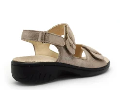 Mephisto 163GETHA Beige Sandales à Talons Femme