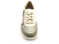 Mephisto 670 P5146512 ABBY Kaki Baskets Basses Femme