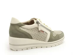 Mephisto 670 P5146512 ABBY Kaki Baskets Basses Femme