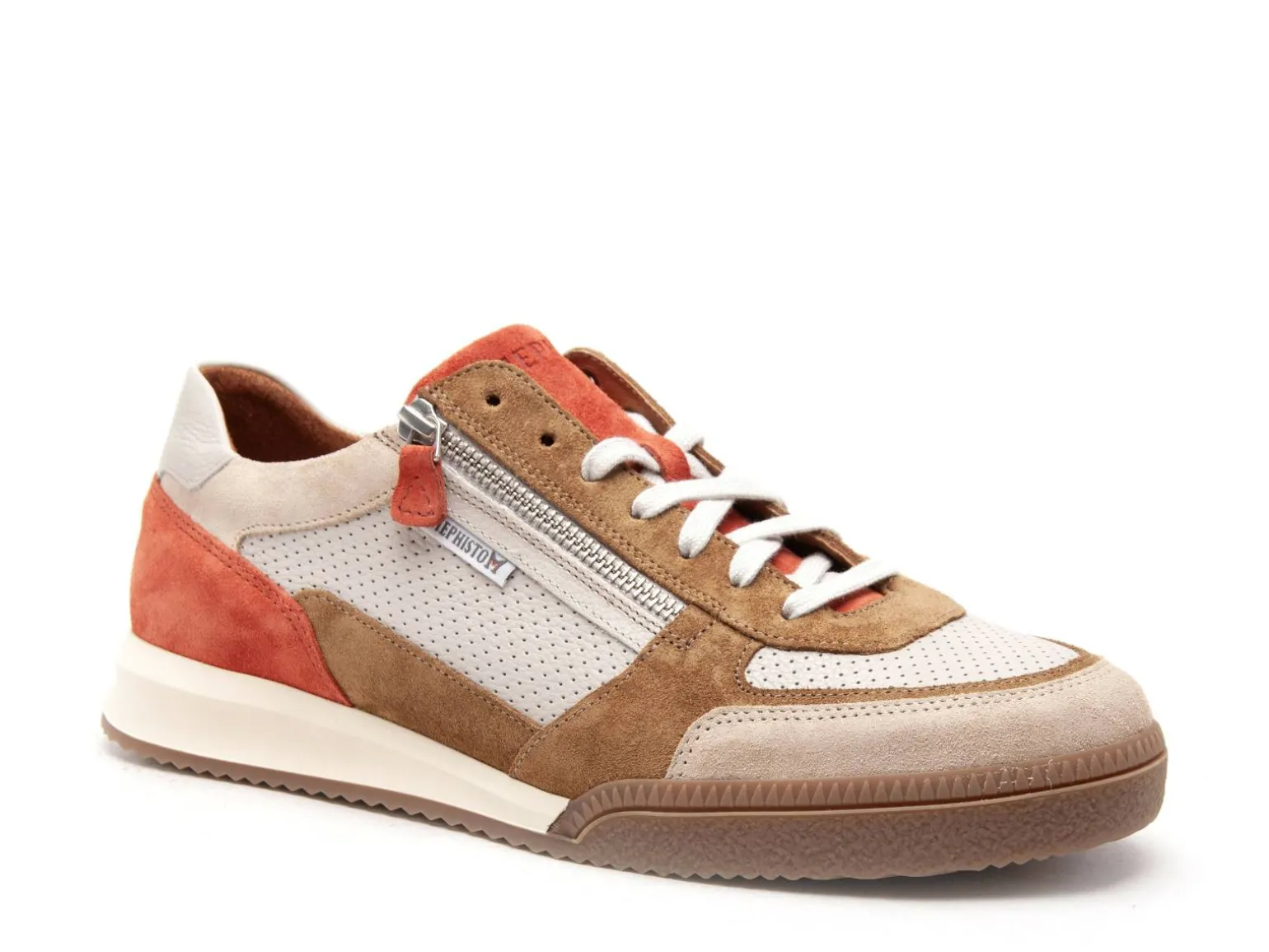 Mephisto 7046P5147025 ENDRIK Beige Baskets Basses Homme