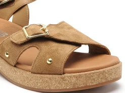 Mephisto 7103P5149706 FEDORA Marron Sandales à Talons Femme