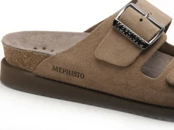 Mephisto 763 P5142954 HESTER Beige Mules et Sabots à Talons Femme