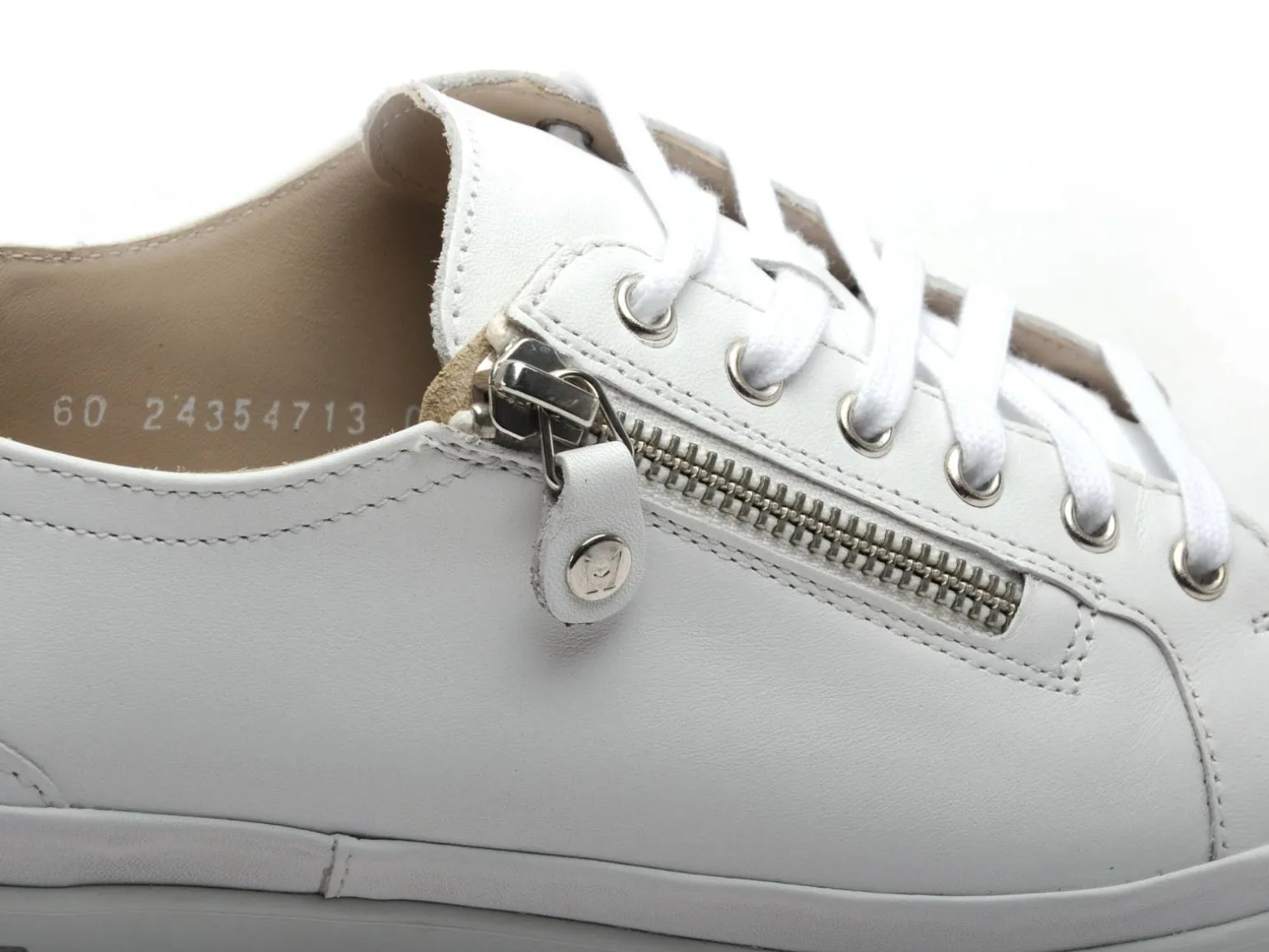 Mephisto 5747 P5137332 JUNE Blanc Baskets Basses Femme