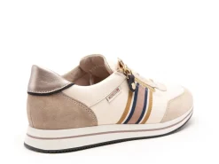 Mephisto 186 P5148990 LUCILLE Beige Baskets Basses Femme