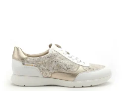 Mephisto 7100P5147581 MENDY Or Baskets Basses Femme