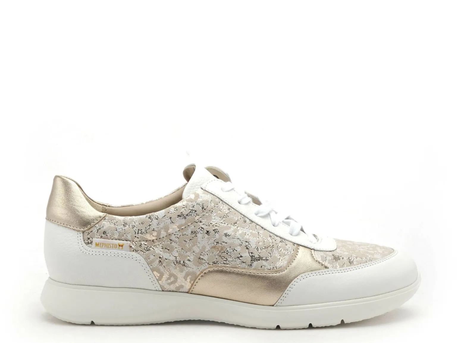 Mephisto 7100P5147581 MENDY Or Baskets Basses Femme