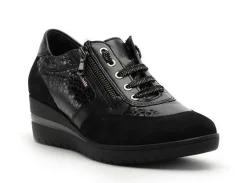 Mephisto 2275 P5143386 PATRIZIA Noir Baskets Basses Femme