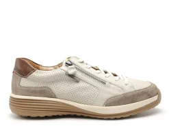 Mephisto 6775P5145102 SACCO Beige Baskets Basses Homme
